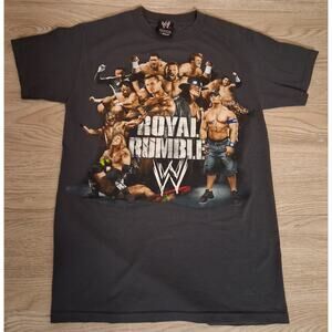 WWE 2009 Men’s Gray Royal Rumble T-Shirt  Size Small Pre-owned Wrestling